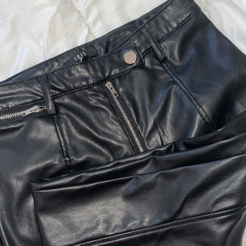 NWOT | Iris Faux Leather Pants - Picture 2 of 3
